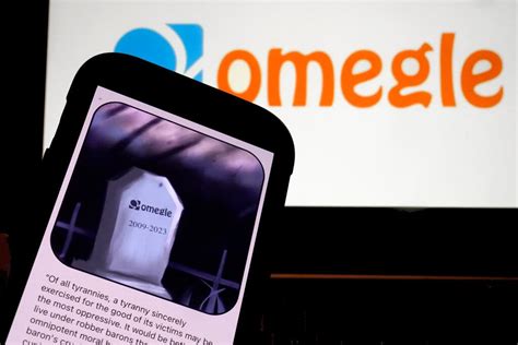 Omegle Shuts Down as Founder Acknowledges。